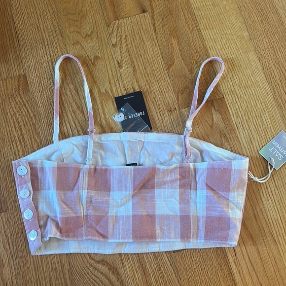 Pink Plaid Top - Picture 3 of 7